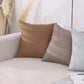 Jepeak Pack of 2 Burlap Linen Rhombus Textured Throw Pillow Covers Farmhouse Decorative Cushion Cases
