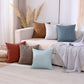 Jepeak Pack of 2 Burlap Linen Rhombus Textured Throw Pillow Covers Farmhouse Decorative Cushion Cases